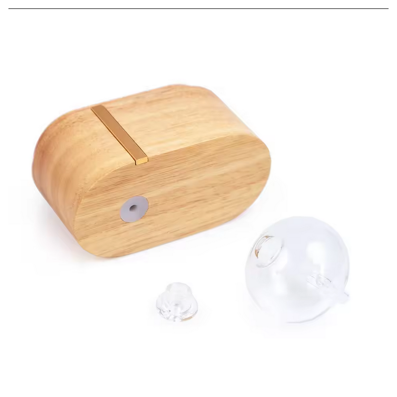 Dyfuzor szklany z drewniana podstawą z etui