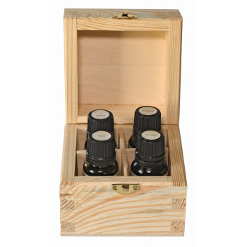 Skrzyneczka na 4 olejki